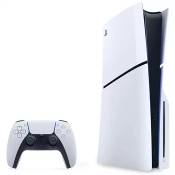 Consola de jogos Sony PlayStation 5 E Chassis Standard Disc Edition – 1 TB SSD, AMD Ryzen Zen 2 3,5 GHz, 16 GB, GDDR6, Bluetooth 5.1, Wi‑Fi, Gigabit Ethernet