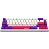 LORGAR KBP70MW, Teclado de gaming mecânico sem fios 65% Pro, branco, layout EN