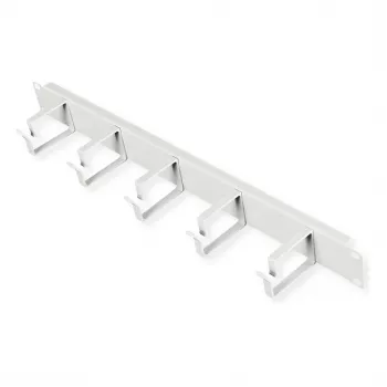 Painel de encaminhamento ROLINE 19 polegadas 1U, 40x60mm cinzento