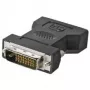 Adaptador DVI-I/DVI-D Wentronic Goobay, conector fêmea DVI-I Dual-Link (24+5 pinos), preto – conector fêmea DVI-I Dual-Link (24+5 pinos) > ficha macho DVI-D Dual-Link (24+1 pinos) (68523)