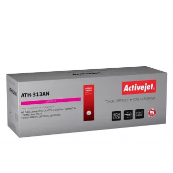 Toner Activejet ATH-313AN (substituto do Canon, HP 126A CRG-729M, CE313A; Premium; 1000 páginas; magenta)