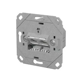 METZ CONNECT tomada de ligação E-DAT C6A LSA++ 2 portas UP0 metálico