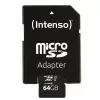Intenso Performance - cartão de memória flash (microSDXC com adaptador SD) - 64GB - UHS-I U1 / Class10 - microSDXC UHS-I (3424490)