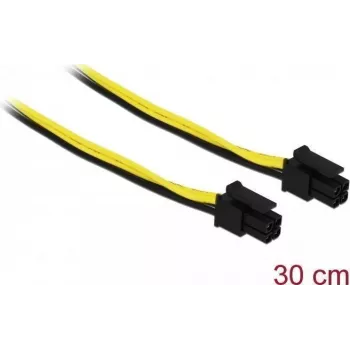 Cabo de alimentação interno DeLOCK 85758 0,3 m Micro-Fit 3.0 4 pinos