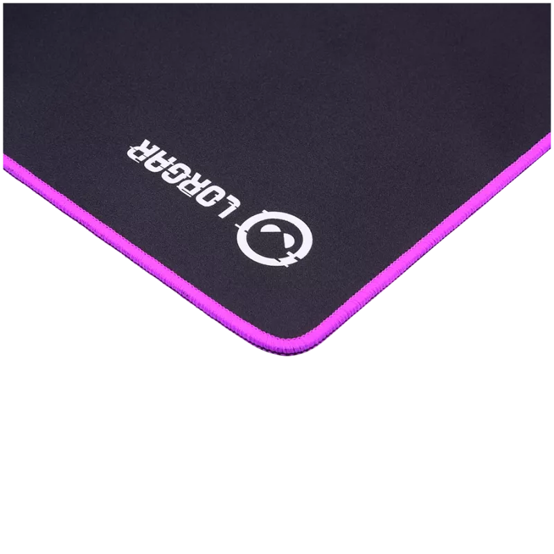 Lorgar Main 315, tapete de rato gaming, superfície de alta velocidade, base de borracha antiderrapante violeta, tamanho: 500 mm x 420 mm x 3 mm, peso 0,39 kg