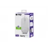 Rato gaming Fury Tanto T4 — 12000 DPI, RGB, branco, USB