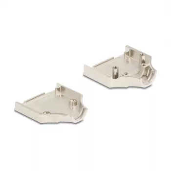 Conector de cabo DeLOCK 67132 D-Sub 15 pinos prateado conector macho