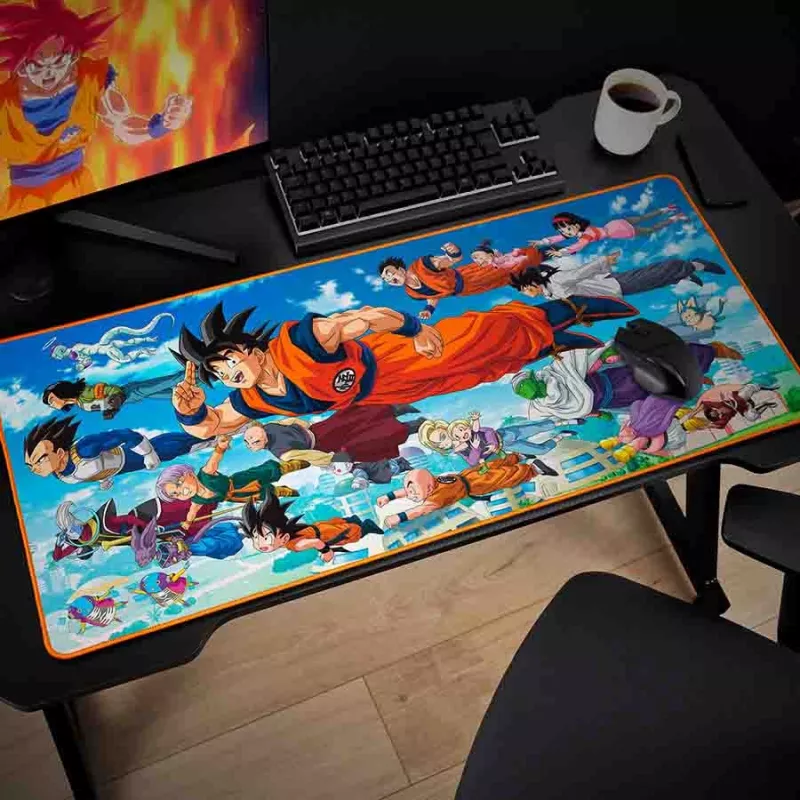 Tapete de rato Subsonic Gaming Pad XXL DBZ Amigos do Goku SA5589-D2