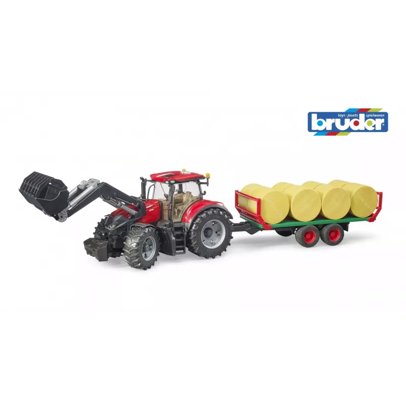 Veículo de brincar e pista BRUDER 3198, plástico, vermelho, idade recomendada 3+