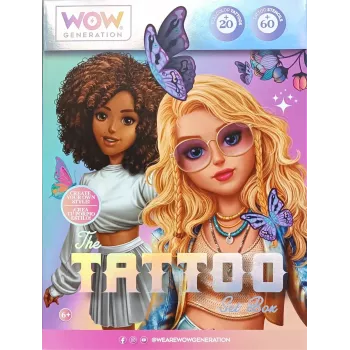 Conjunto criativo de tatuagens