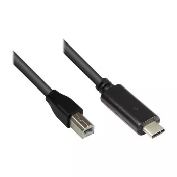Good Connections Cabo USB2.0 C-B preto 1,8 m