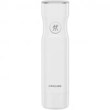 Máquina de vácuo ZWILLING FRESH & SAVE branco bomba, bateria 3,7 V, porta de carregamento Micro-USB, 190×50×50 mm, 330 g