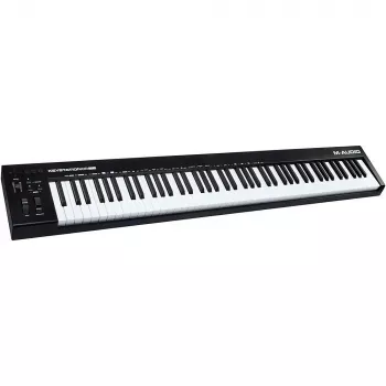 M-AUDIO Keystation 88 MK3 Teclado MIDI 88 teclas USB preto, branco