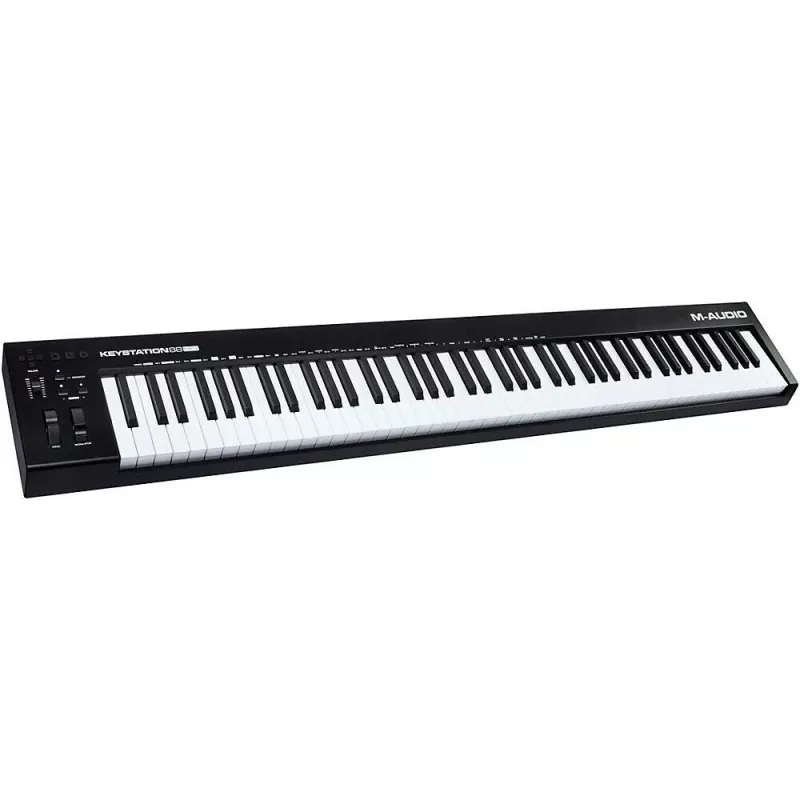M-AUDIO Keystation 88 MK3 Teclado MIDI 88 teclas USB preto, branco