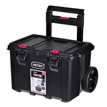 CAIXA DE FERRAMENTAS COM RODAS StackNRoll KETER