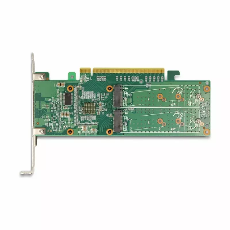 DeLOCK placa PCI Express x16 para 4 x NVMe M.2 Key M internos – formato low-profile