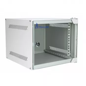 EXTRALINK LITE 4U 10 280X310 Armário de rack de parede cinzento