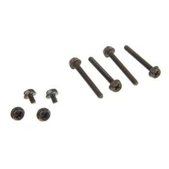 Parafuso/perno XSPC MPN preto comprimento 6 mm pack de 8