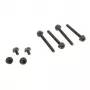 Parafuso/perno XSPC MPN preto comprimento 6 mm pack de 8
