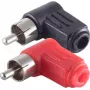 shiverpeaks BS51410-SET conector de fio RCA preto - vermelho (BS51410-SET)