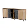 Cómoda Cama 4D OVO 180x38xH83 carvalho/betão
