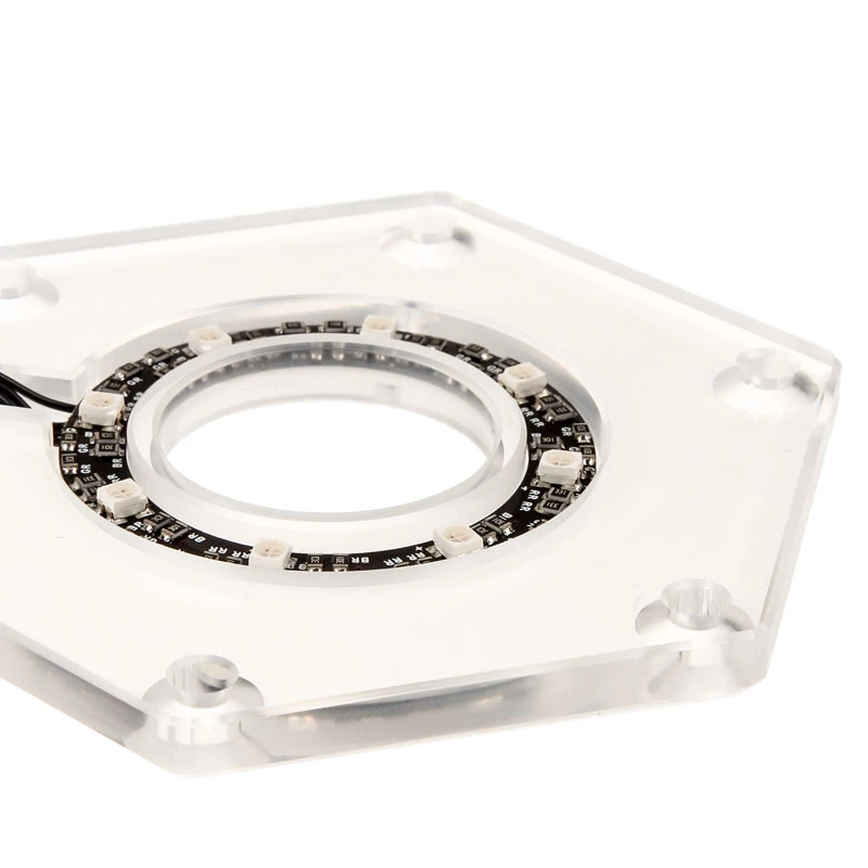 Bitspower Hexagon BP-WTHU-RGB kit de montagem do complemento RGB do reservatório de água