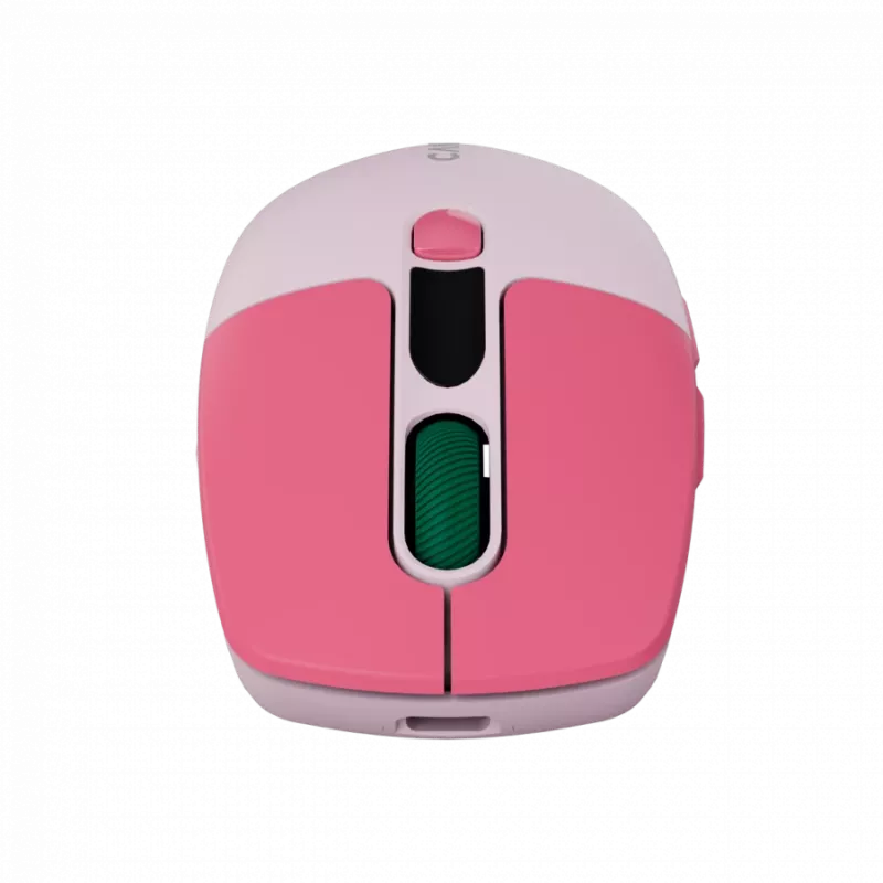 Canyon MW-26 - rato ótico sem fios 2 em 1 Bluetooth / 2,4 GHz - silencioso - rosa