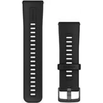 Pulseira de relógio GARMIN Venu X1 Quick Release 24 mm preta