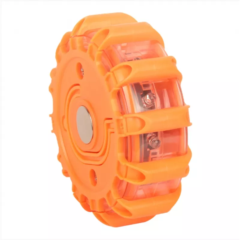 Sinal de emergência LED e lanterna Tellur TLL441101 – 3×AAA, magnético, laranja