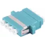 Conector de fibra ótica ShiverPeaks 07-60042 LC-LC quad aqua