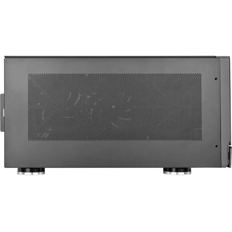 Caixa de PC SilverStone Crown 04 SST-CW04TB — formato HTPC, suporte SSI-EEB, cinzento-escuro
