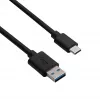 Akyga AK-USB-24 Cabo USB 3.1 Type-A para Type-C, 0,5 m, preto