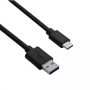 Akyga AK-USB-24 Cabo USB 3.1 Type-A para Type-C, 0,5 m, preto