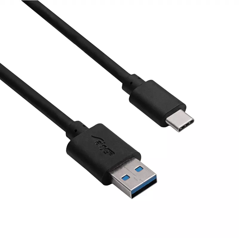 Akyga AK-USB-24 Cabo USB 3.1 Type-A para Type-C, 0,5 m, preto