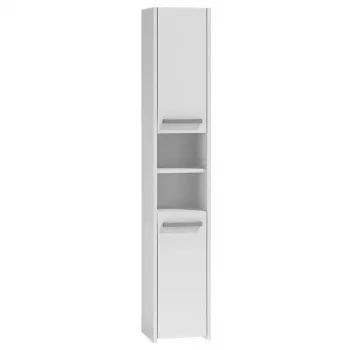 Armário de casa de banho Topeshop S30 branco branco