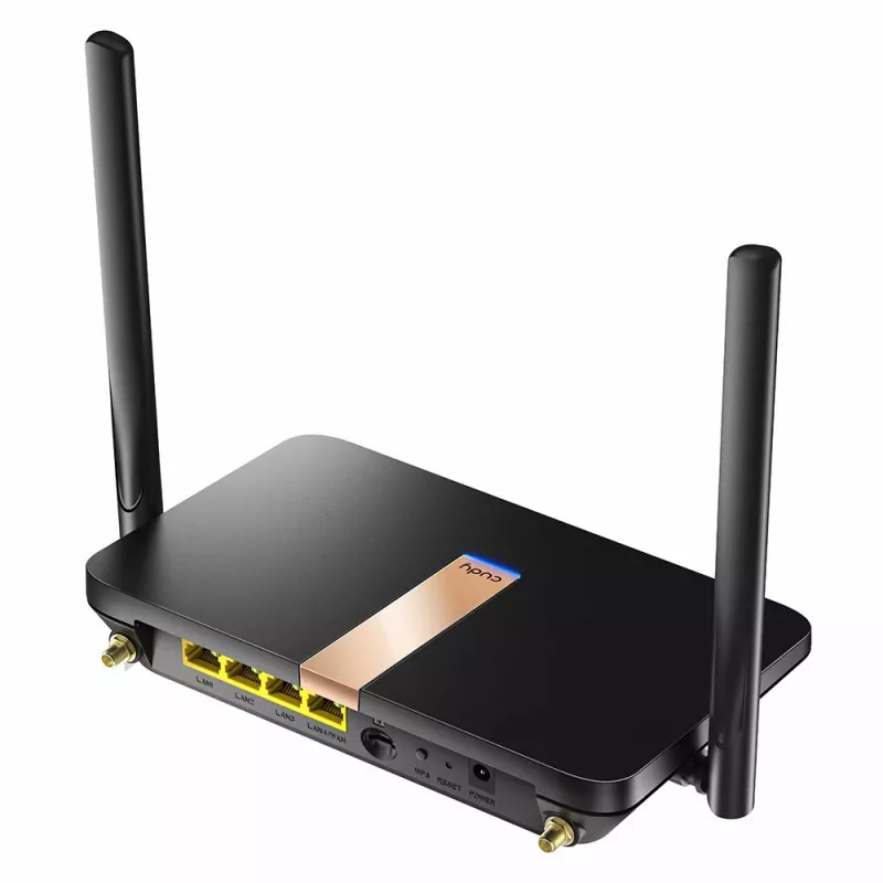 Router sem fios Cudy LT500D Fast Ethernet Dual-Band (2,4 GHz / 5 GHz) 4G Preto