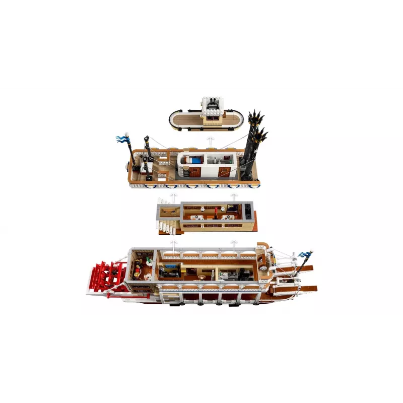 LEGO IDEAS 21356 Barco a Vapor do Rio