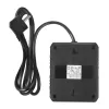 Extensão elétrica MACLEAN MCE387 B — 2 tomadas, 3×USB A, 110–240 V, cabo de 1,5 m, máx. 2500 W