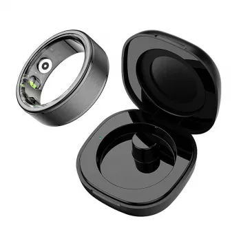 Anel inteligente Colmi R03 18,9 mm tamanho 9 preto – dispositivo portátil de saúde e notificações