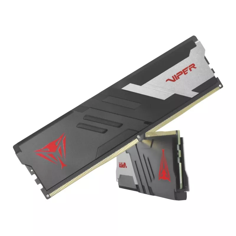 DIMM 32 GB DDR5-6000 (2x 16 GB) kit dual, memória RAM preta, PVV532G600C30K, Viper Venom, INTEL XMP, AMD EXPO