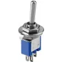 Wentronic Goobay interruptor basculante subminiatura, azul - 1x UM, 3 pinos, caixa azul (10014)
