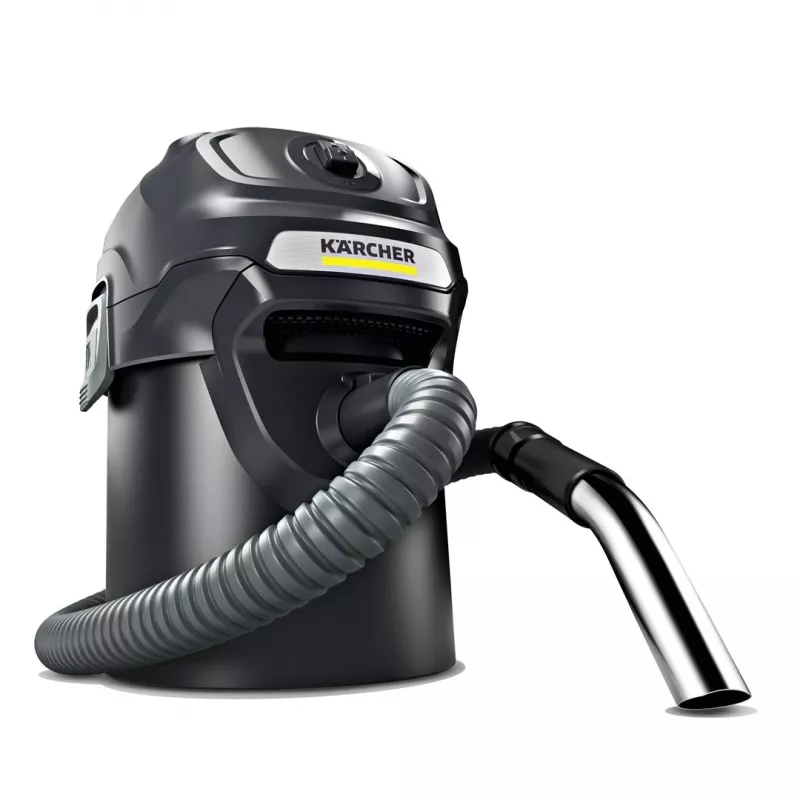 Aspirador Kärcher AD 2 600 AW — aspirador de cinzas a seco, 14 l, 600 AW, mangueira Ø 3,5 cm, mangueira 1 m, preto