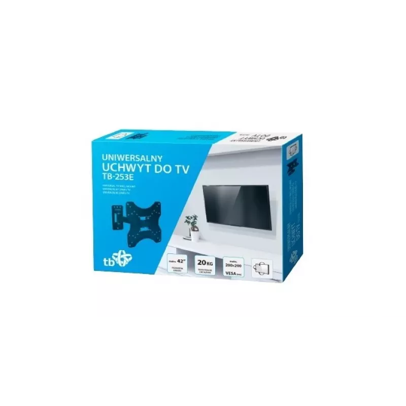 Suporte de parede para TV TB TB-253E para televisores até 42 polegadas • carga máx. 20 kg • VESA 200x200