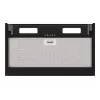 CATA Armonia 60 BK exaustor de cozinha, 645 m³/h, largura 79,8 cm, classe energética C, LED, preto