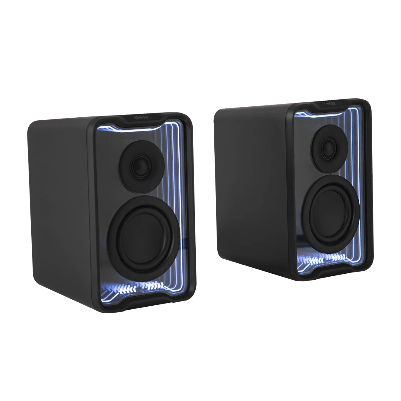 Edifier QR30 Altifalantes de secretária preto Bluetooth RGB retail - Altifalantes (QR30-BK)