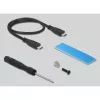 Caixa externa DeLOCK para SSD M.2 NVMe PCIe USB 3.2 Gen 2x2