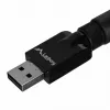 Adaptador USB Wi-Fi LANBERG NC-0300-WIE, USB 2.0, duas antenas externas de 5 dBi, Wi-Fi 300 Mbit/s, Ethernet/Wi-Fi, preto