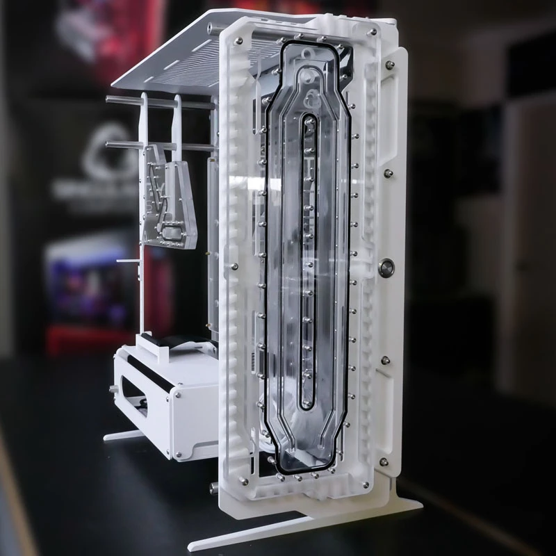 Placa de distribuição frontal Singularity Spectre 2.0 Elite Kit para refrigeração líquida (SC-SPECTRE-ELITE-FRONT-WH)