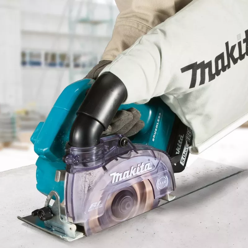Serra circular manual Makita DCC500Z 12,5 cm verde