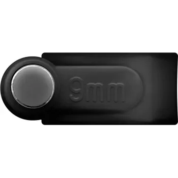 Goobay clipe para cabo 9 mm, preto (64682)